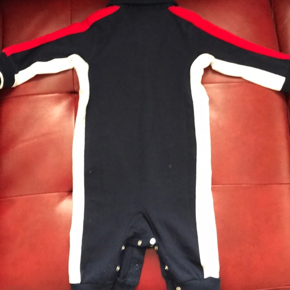 Red white and blue Ralph Lauren onesie. - Picture 2 of 4